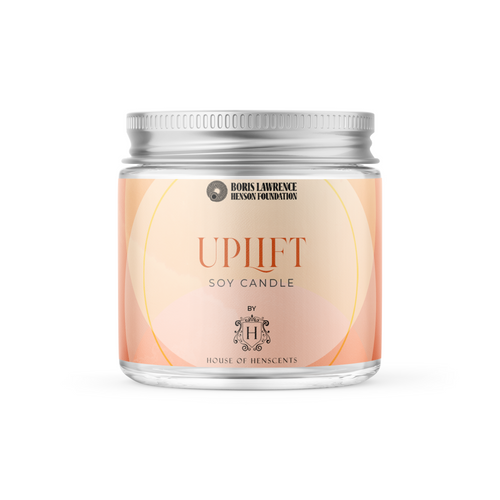 Uplift Black Tin Candle